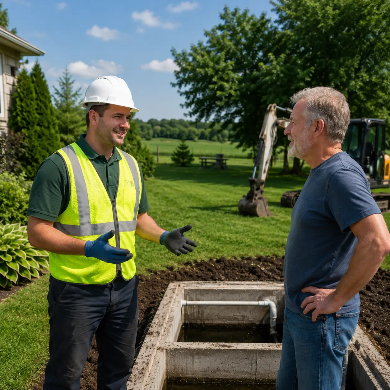 Septic system service in Halton Hills, Georgetown and Acton